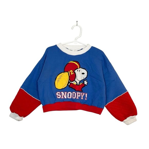 Vintage Peanuts Charlie Brown Snoopy Football Toddler Shirt Size 6 - Picture 1 of 8